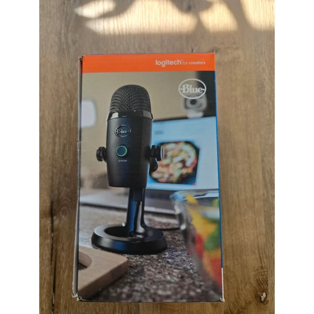 Logitech for Creators Blue Yeti Nano USB Microphone – Black, Brand New